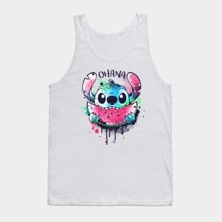 Ohana watercolormelon Tank Top